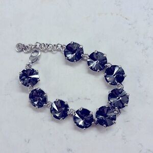 🩶Stella & Dot Amelie Gray Slate Bracelet🩶